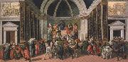 Sandro Botticelli Stories of Virginia (mk36) France oil painting artist